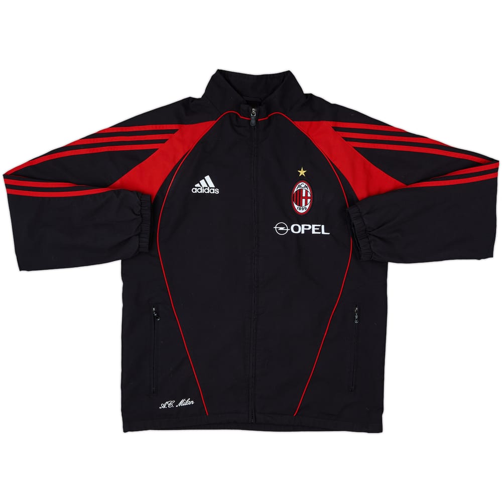 2005-06 AC Milan adidas Track Jacket - 8/10 - (M)