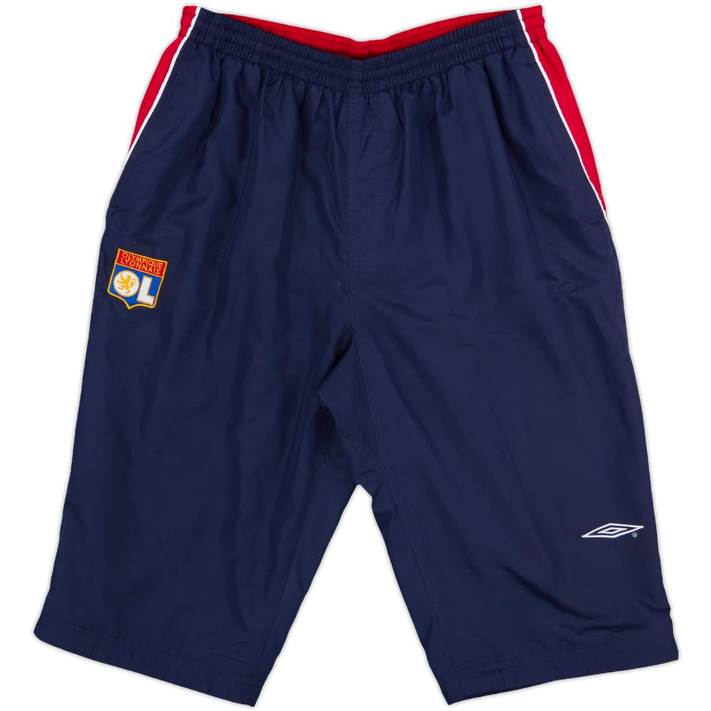 2004-05 Lyon Umbro Training 3/4 Shorts - 9/10 - (XL)