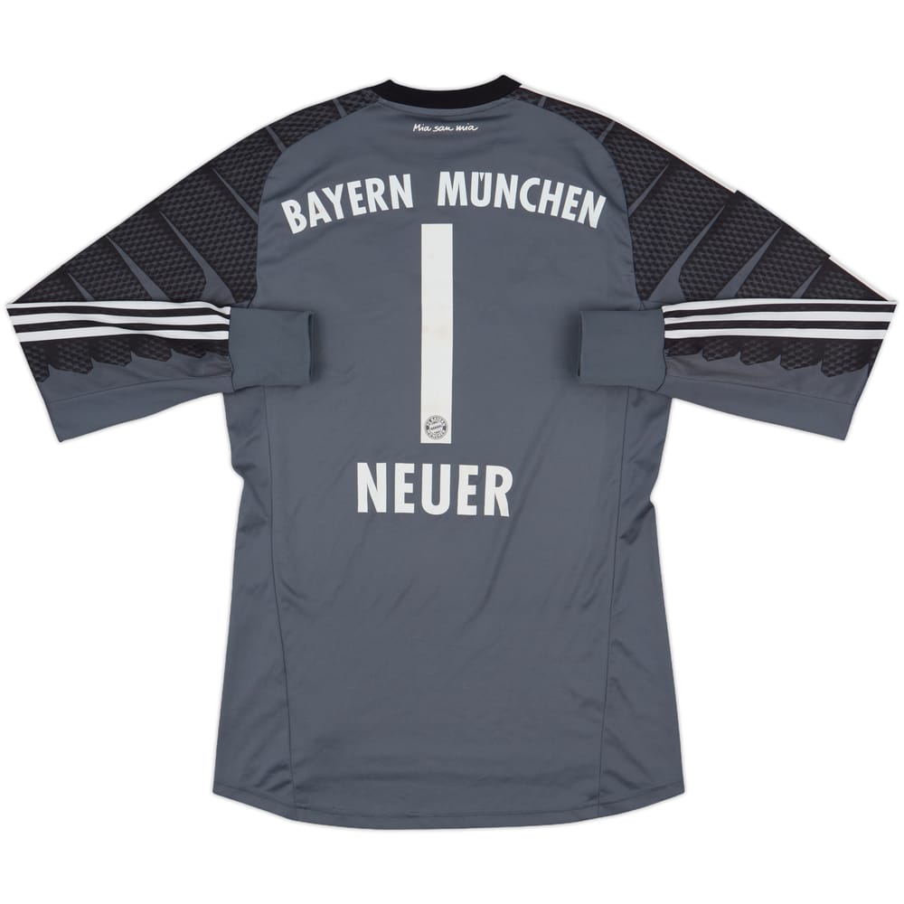 2014-15 Bayern Munich GK Shirt Neuer #1 - 6/10 - (S)