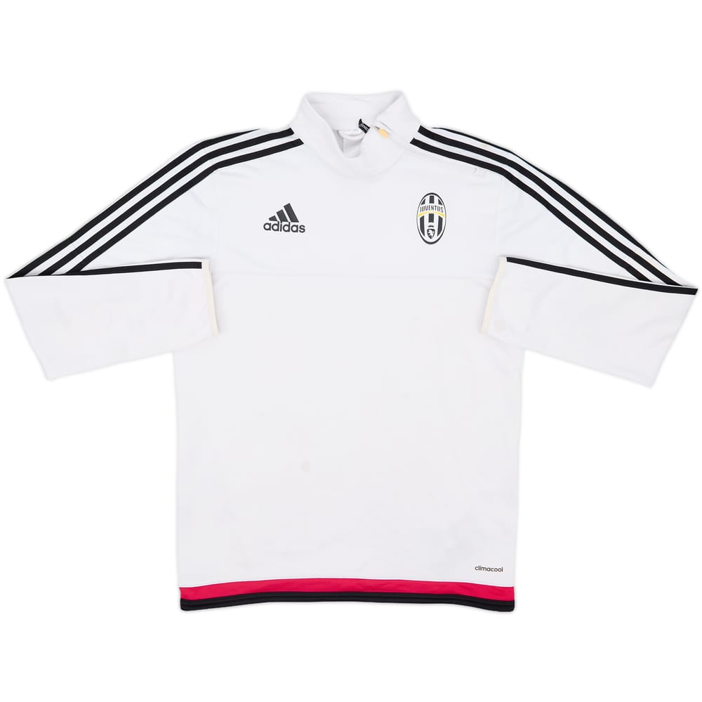 2015-16 Juventus adidas 1/4 Zip Drill Top - 5/10 - (S)