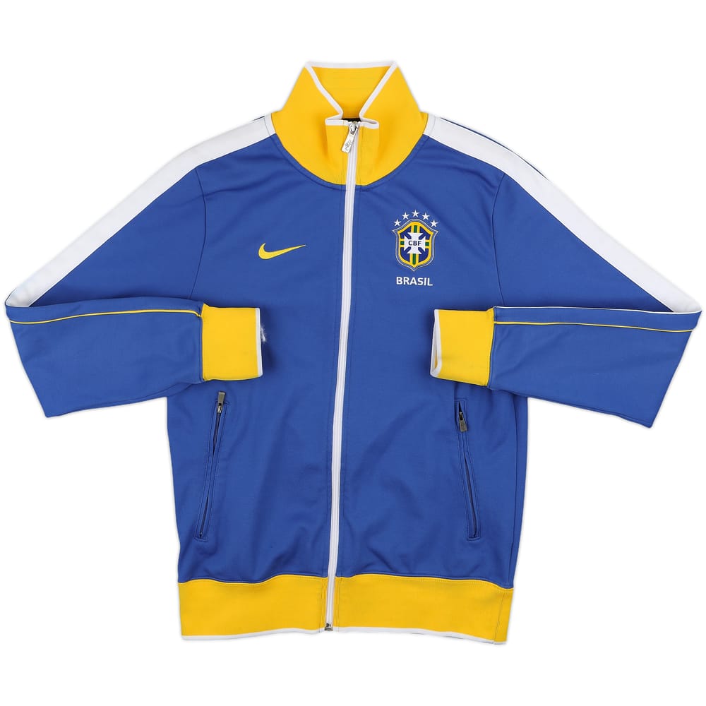 2010-11 Brazil Nike Track Jacket - 8/10 - (S)