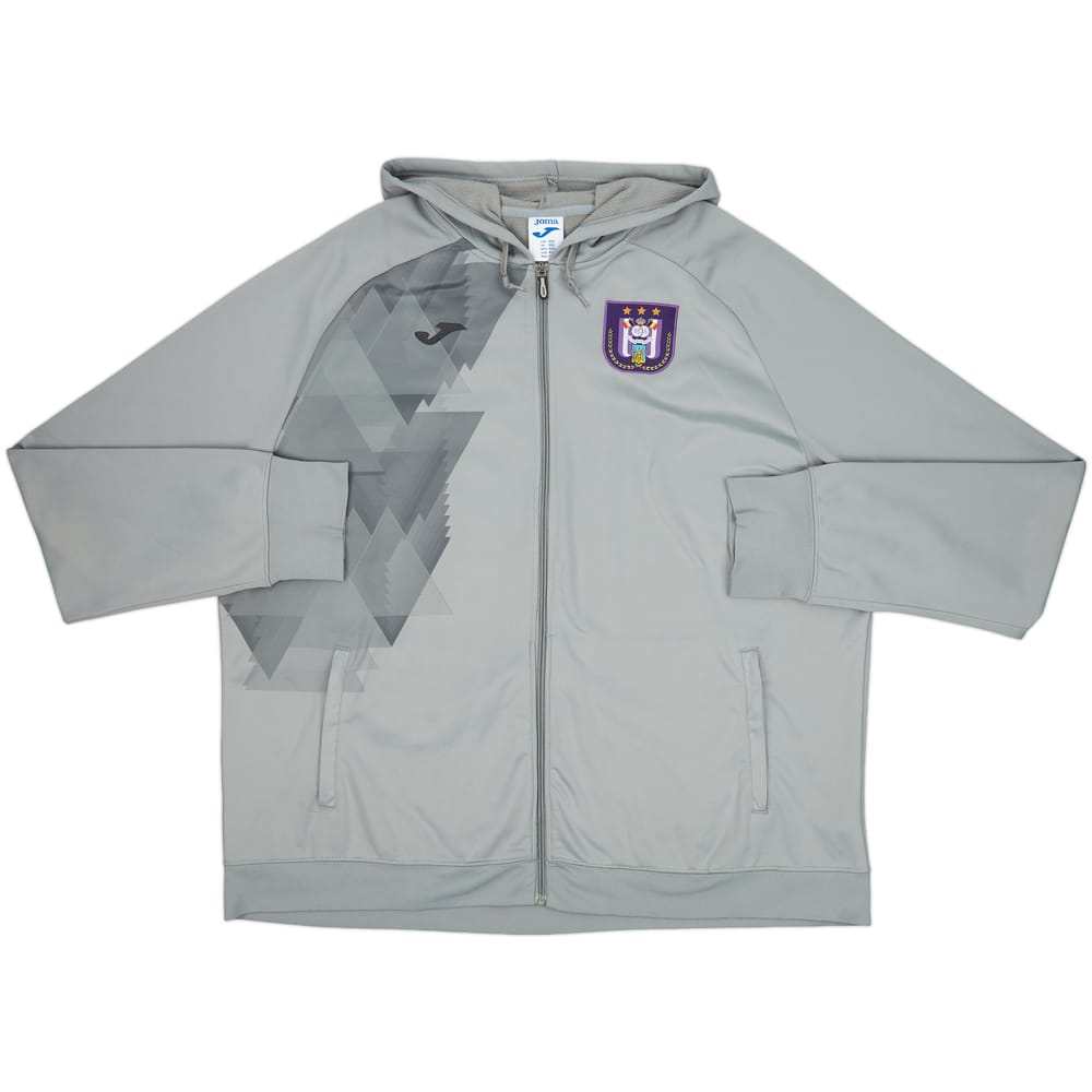 2019-20 Anderlecht Joma Hooded Track Jacket - 8/10 - (4XL)