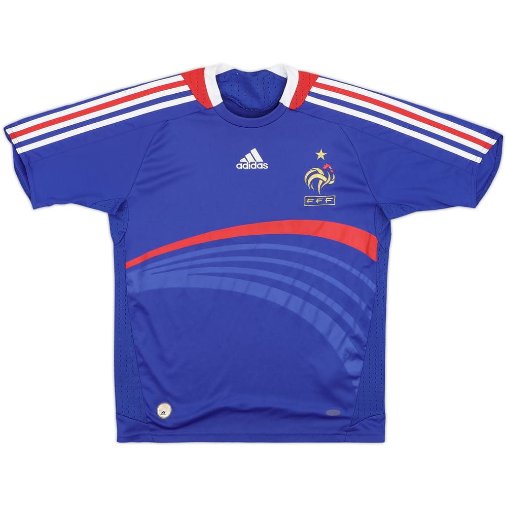 2007-08 France Home Shirt - 6/10 - (L.Boys)