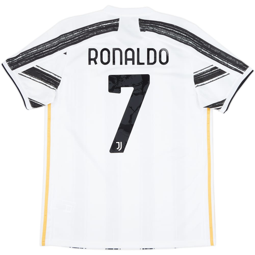 2020-21 Juventus Home Shirt Ronaldo #7 - 9/10 - (L)