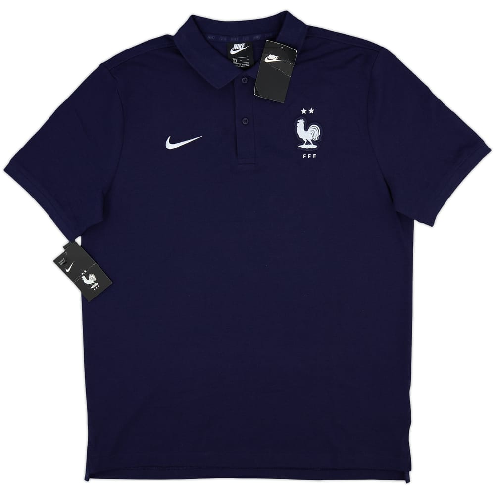 2020-21 France Nike Polo Shirt (L)
