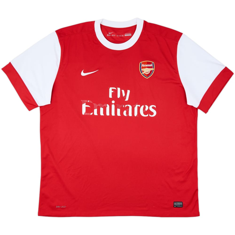 2010-11 Arsenal Home Shirt - 5/10 - (XXL)
