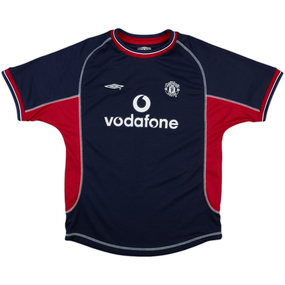 2000-01 Manchester United Third Shirt - 8/10 - (L.Boys)