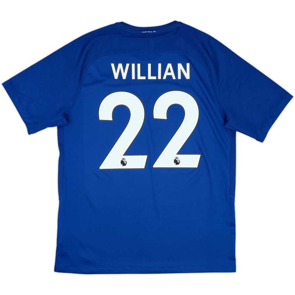 2017-18 Chelsea Home Shirt Willian #22 - 10/10 - (L)