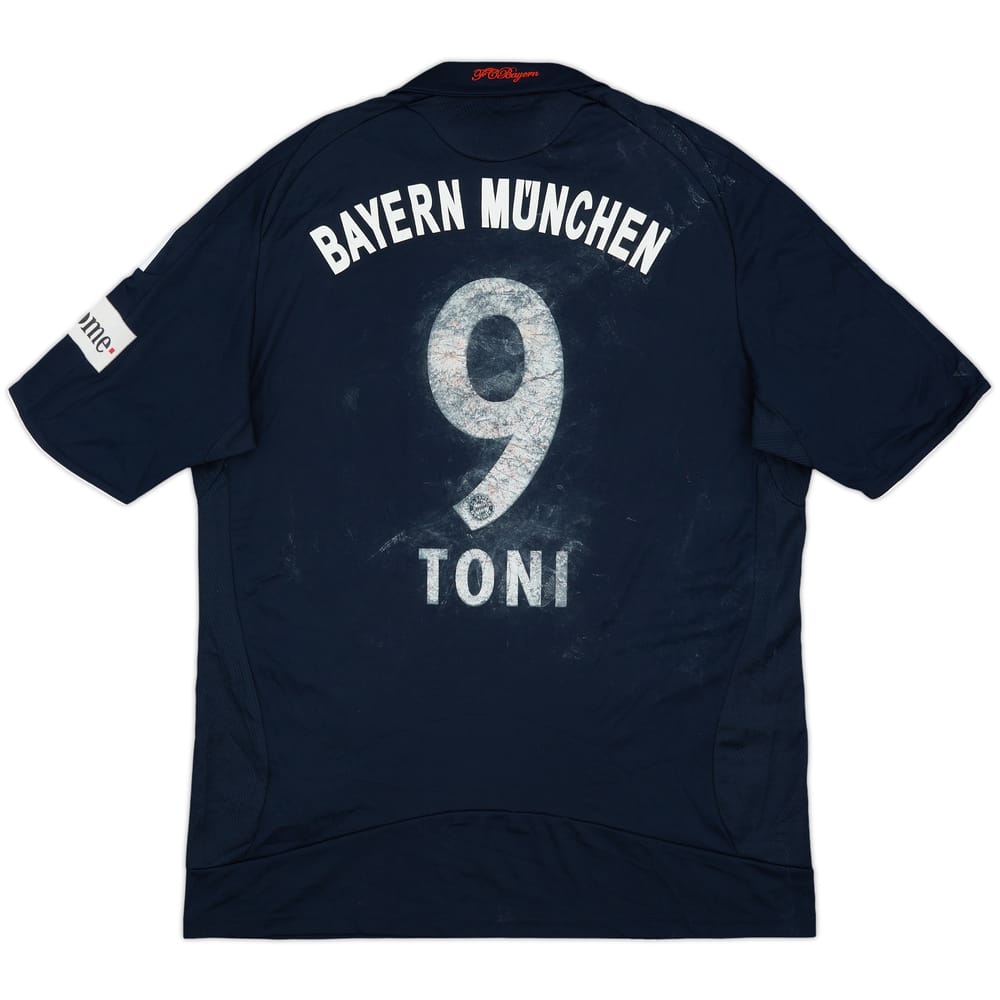 2008-09 Bayern Munich Away Shirt Toni #9 - 3/10 - (L)