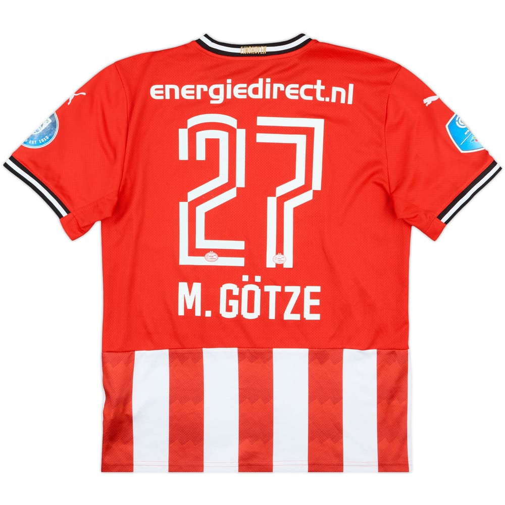 2020-21 PSV Home Shirt M.Gotze #27 - 6/10 - (M)