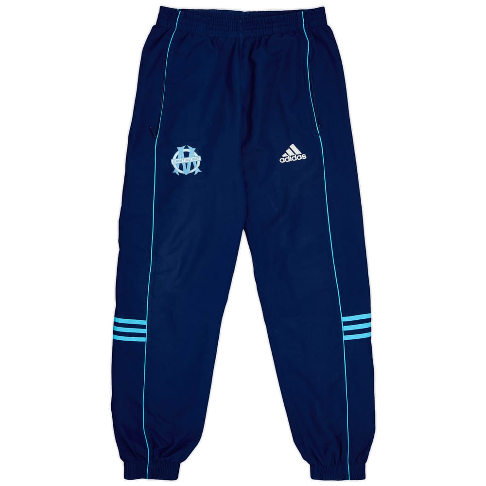 2000-01 Olympique Marseille adidas Track Pants/Bottoms - 6/10 - (L)