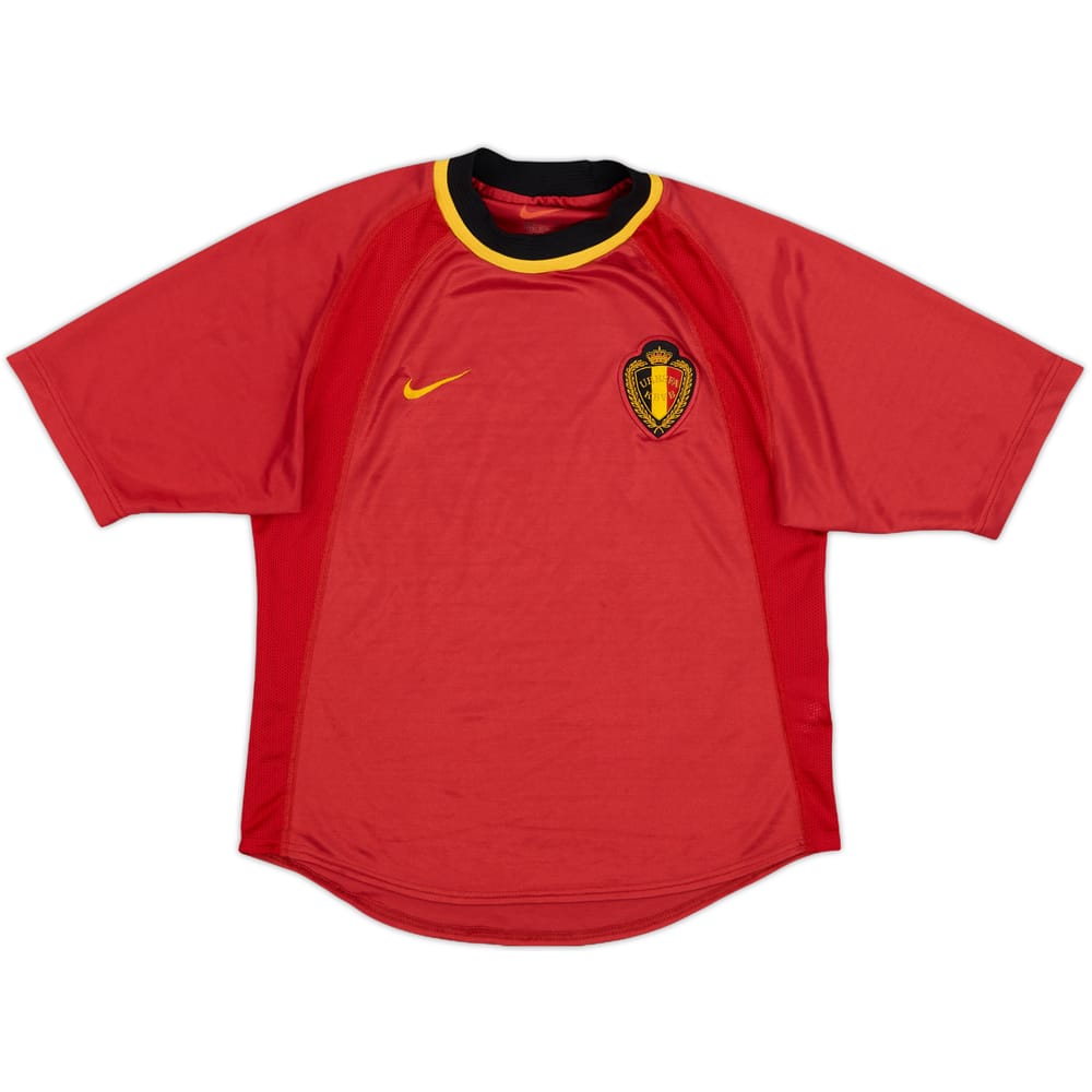 2000-02 Belgium Home Shirt - 8/10 - (M.Boys)