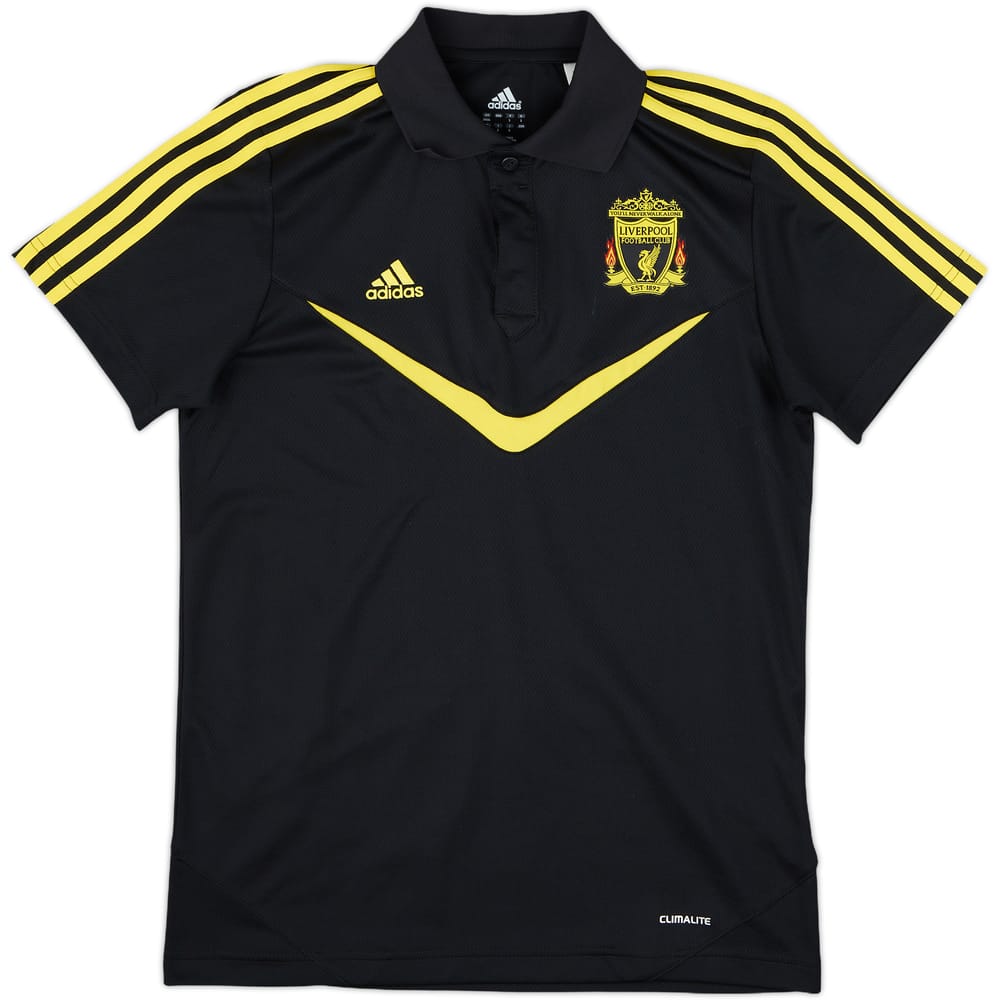 2010-11 Liverpool adidas Polo Shirt - 9/10 - (XL.Boys)
