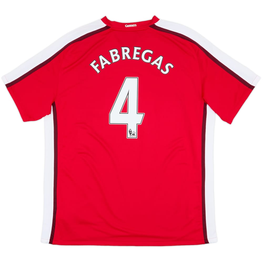 2008-10 Arsenal Home Shirt Fabregas #4 - 10/10 - (XXL)