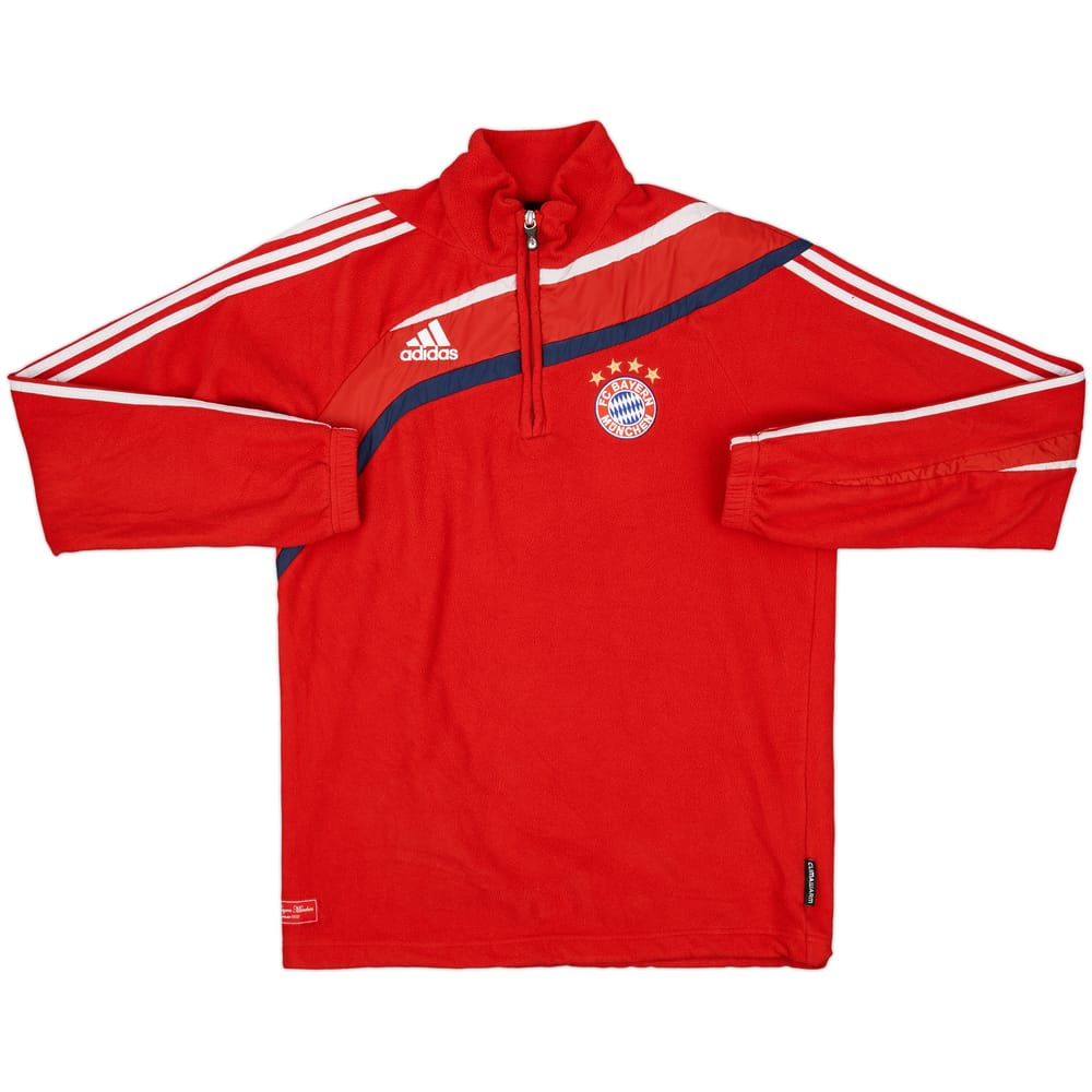 2009-10 Bayern Munich adidas 1/4 Zip Fleece Top - 8/10 - (L)