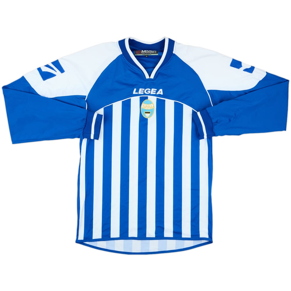 2012-13 SPAL Home L/S Shirt - 9/10 - (XL)