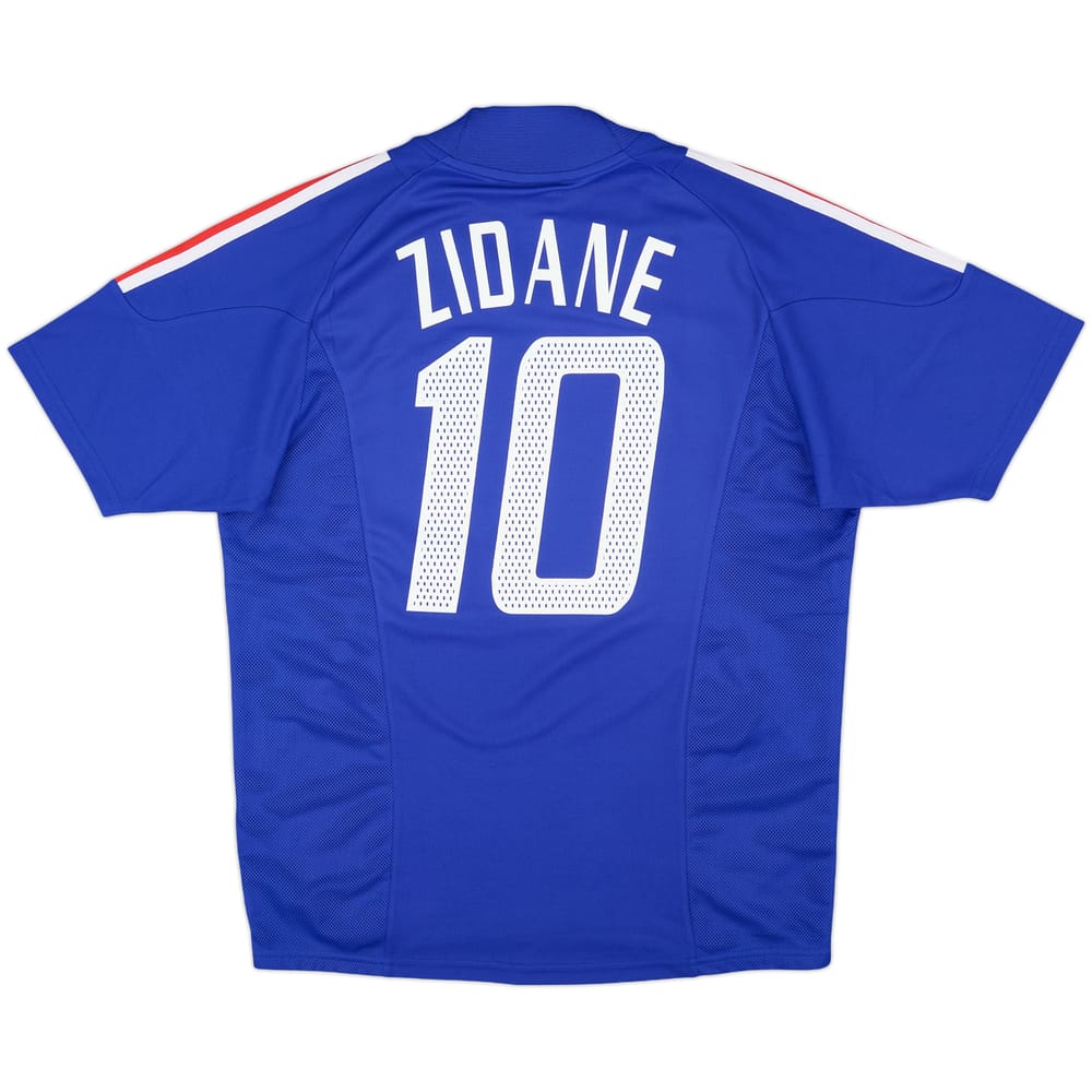 2002-04 France Home Shirt Zidane #10 - 10/10 - (M)