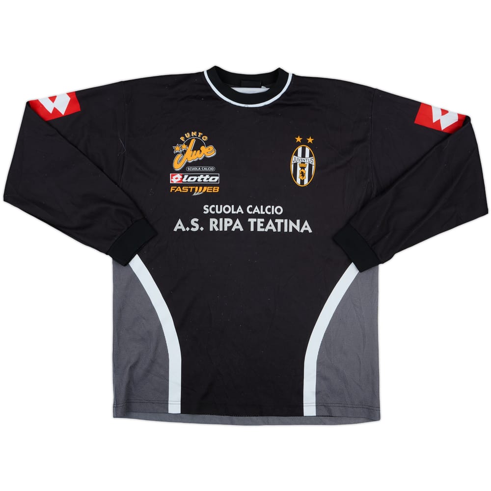 2001-02 Juventus 'Scuola Calcio' Lotto Training L/S Shirt - 6/10 - (L)