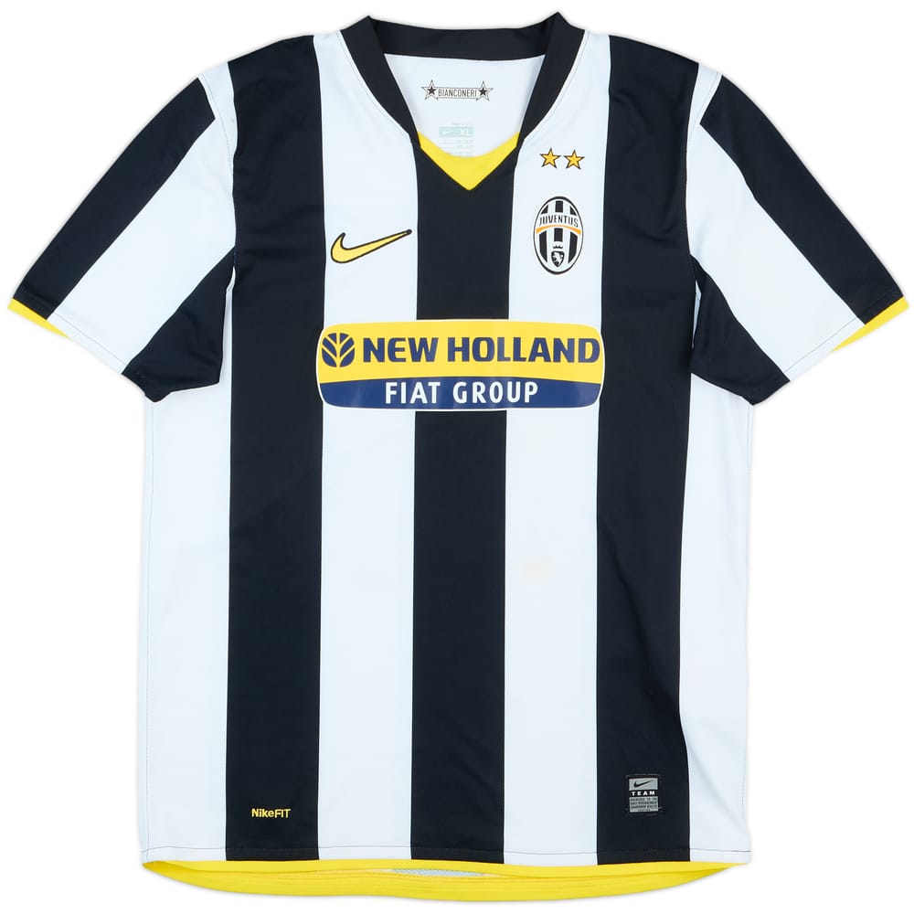 2008-09 Juventus Home Shirt - 7/10 - (XL.Boys)