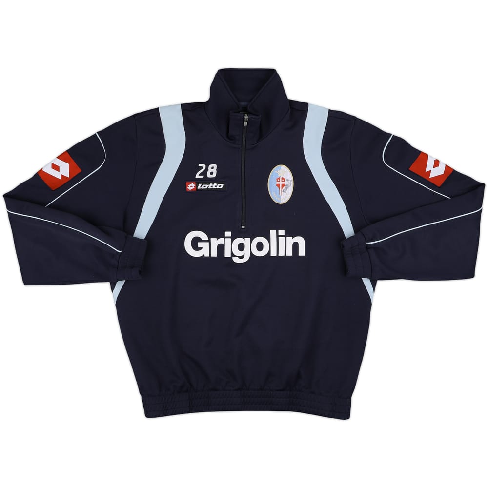 2008-09 Treviso Player Issue Lotto 1/4 Zip Drill Top #28 - 5/10 - (XL)