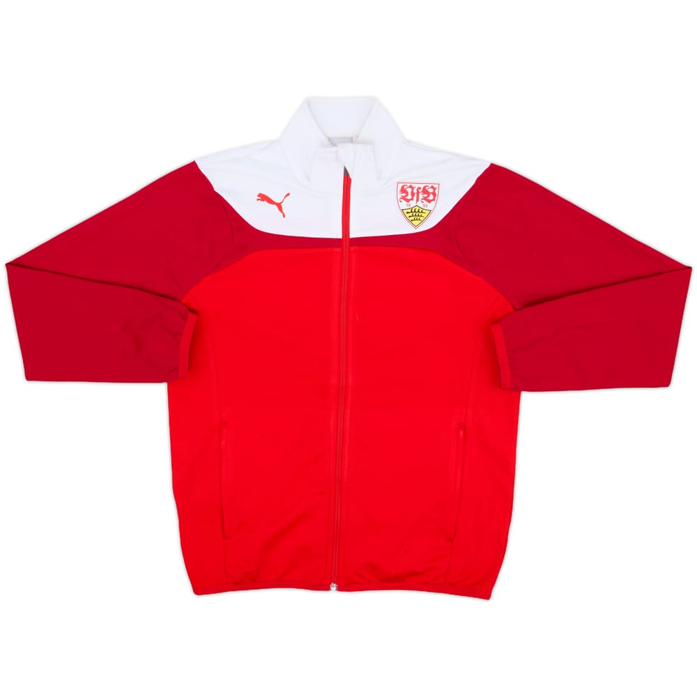 2013-14 Stuttgart Signed Puma Track Jacket - 5/10 - (L.Boys)