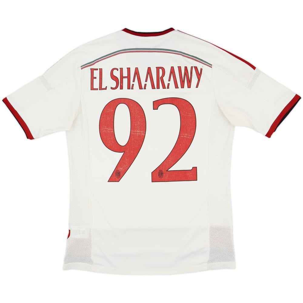 2014-15 AC Milan Away Shirt El Shaarawy #92 - 5/10 - (M)