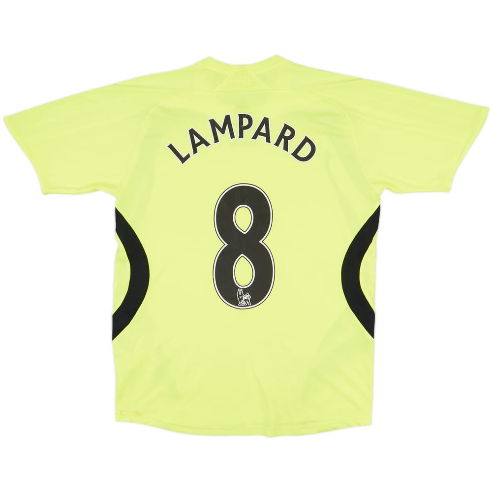2007-08 Chelsea Away Shirt Lampard #8 - 6/10 - (XL.Boys)