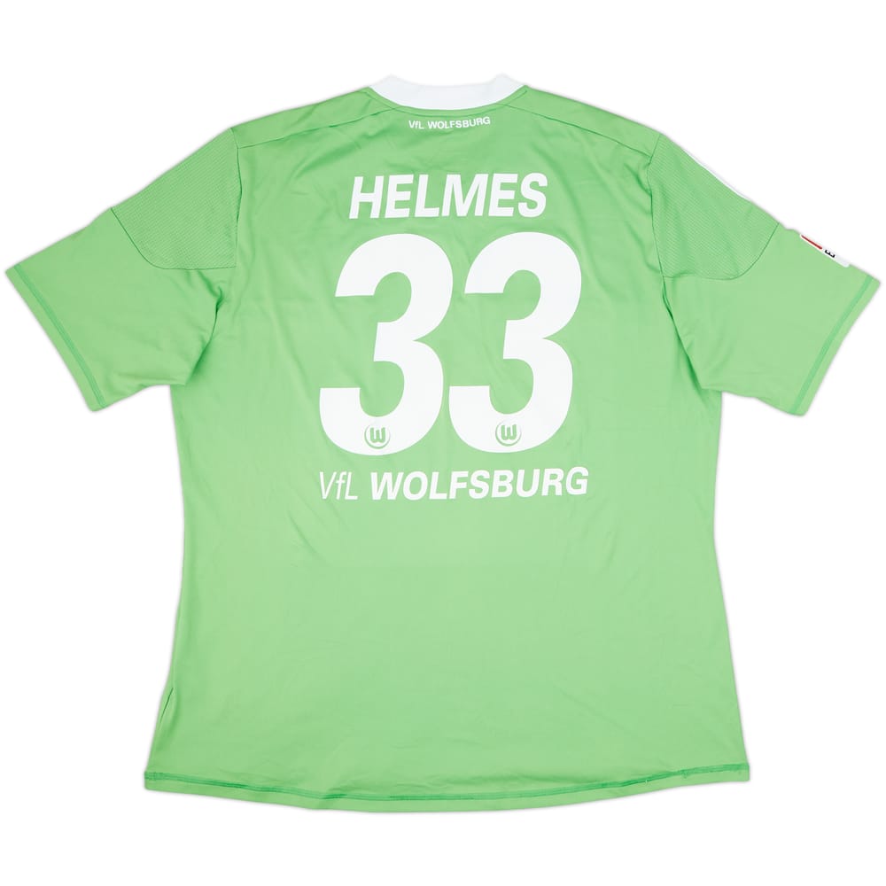 2012-13 Wolfsburg Home Shirt Helmes #33 - 8/10 - (XXL)