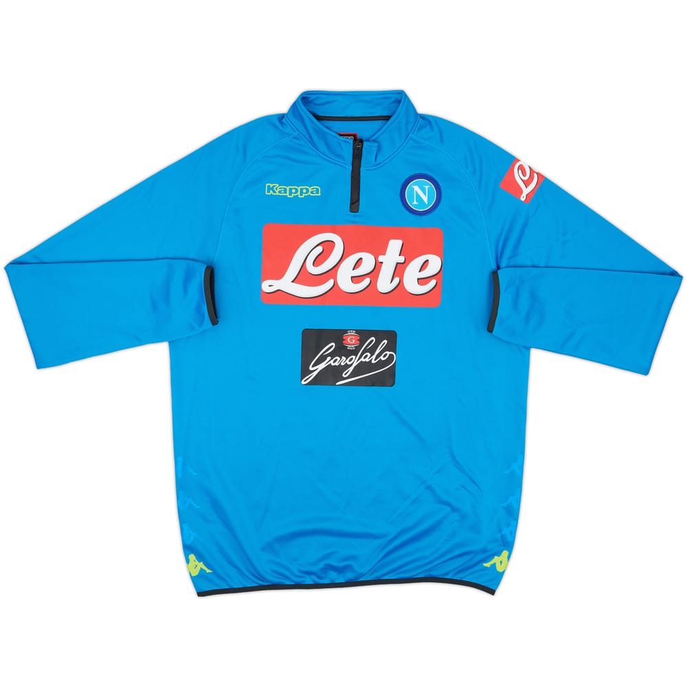2018-19 Napoli Kappa 1/4 Zip Drill Top - 10/10 - (3XL)