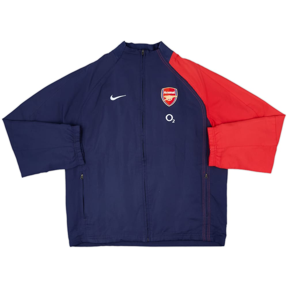 2004-05 Arsenal Nike Track Jacket - 8/10 - (XL)
