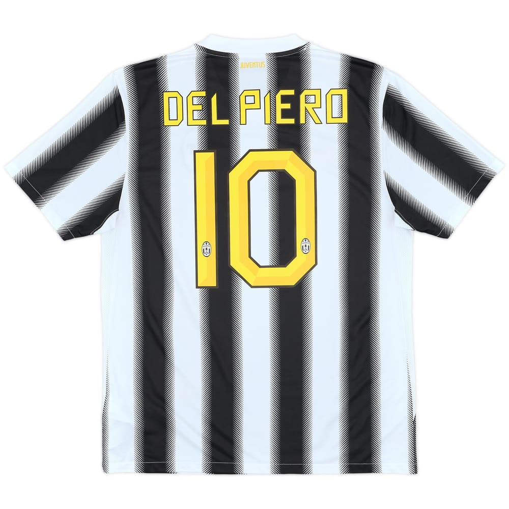 2011-12 Juventus Home Shirt Del Piero #10 - 10/10 - (L)