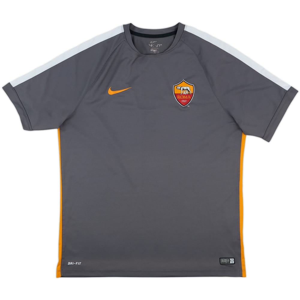 2015-16 Roma Nike Training Shirt - 8/10 - (XL)