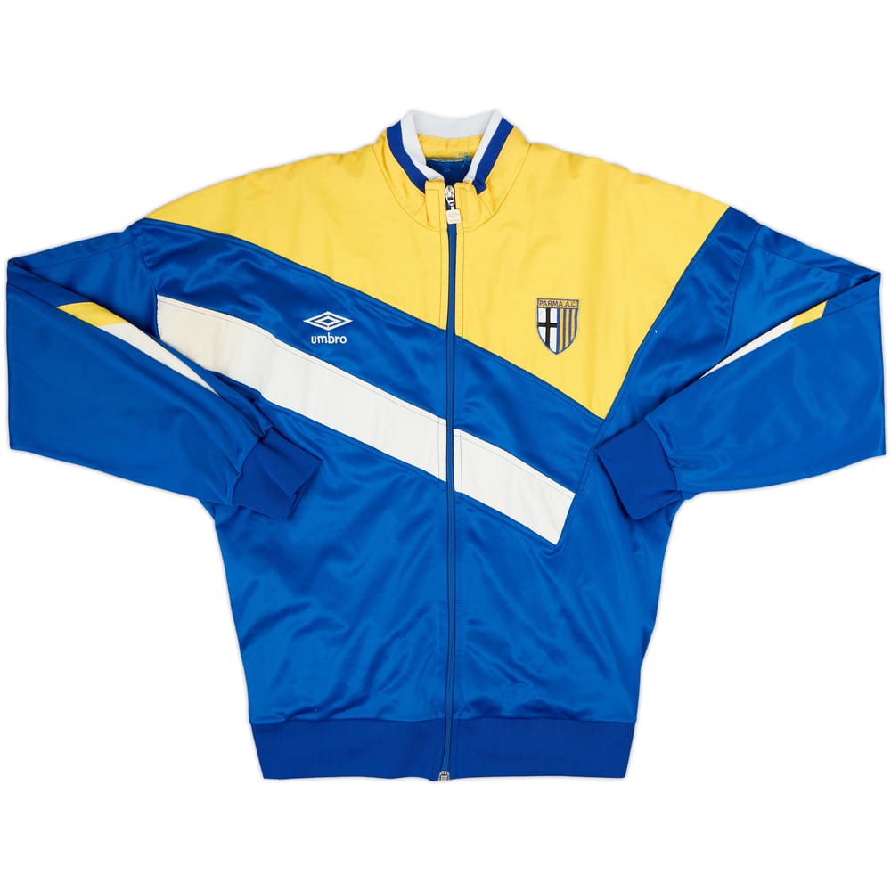 1989-90 Parma Umbro Track Jacket - 8/10 - (L)
