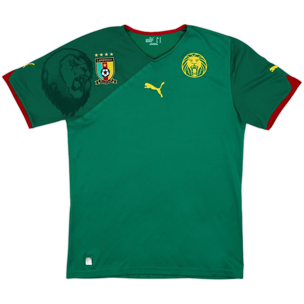 2010-11 Cameroon Home Shirt - 8/10 - (M)