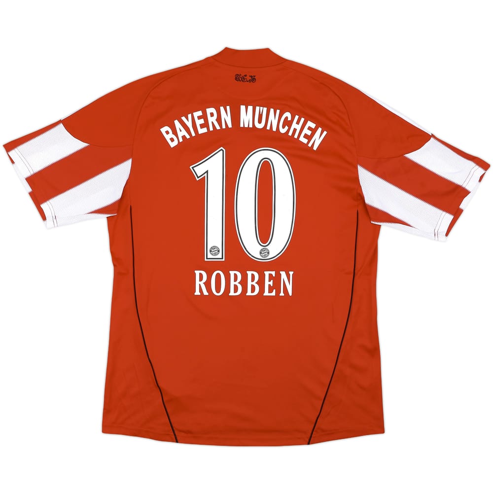 2010-11 Bayern Munich Home Shirt Robben #10 - 6/10 - (L)