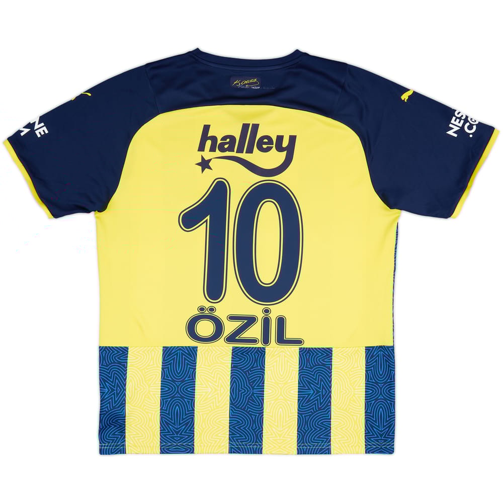 2021-22 Fenerbahce Home Shirt Ozil #10 - 6/10 - (L)