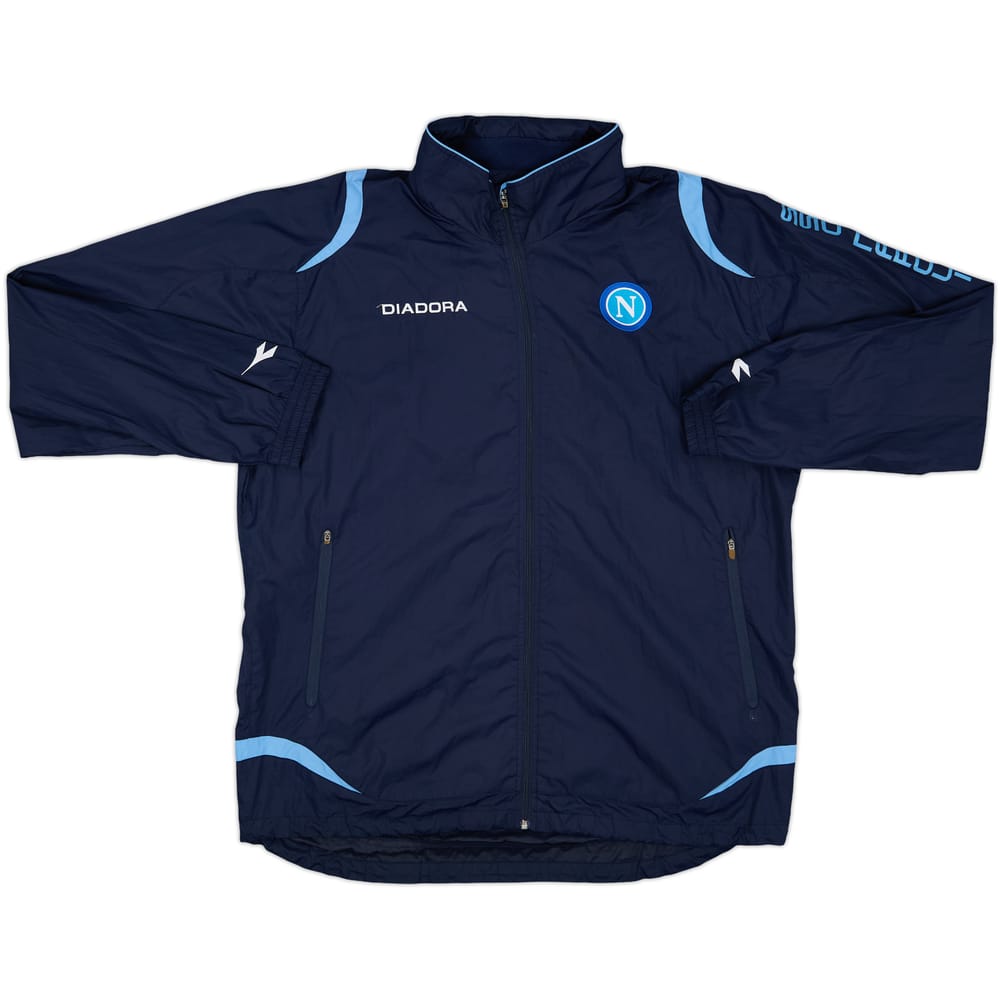 2006-07 Napoli Diadora Hooded Rain Jacket - 7/10 - (XL)