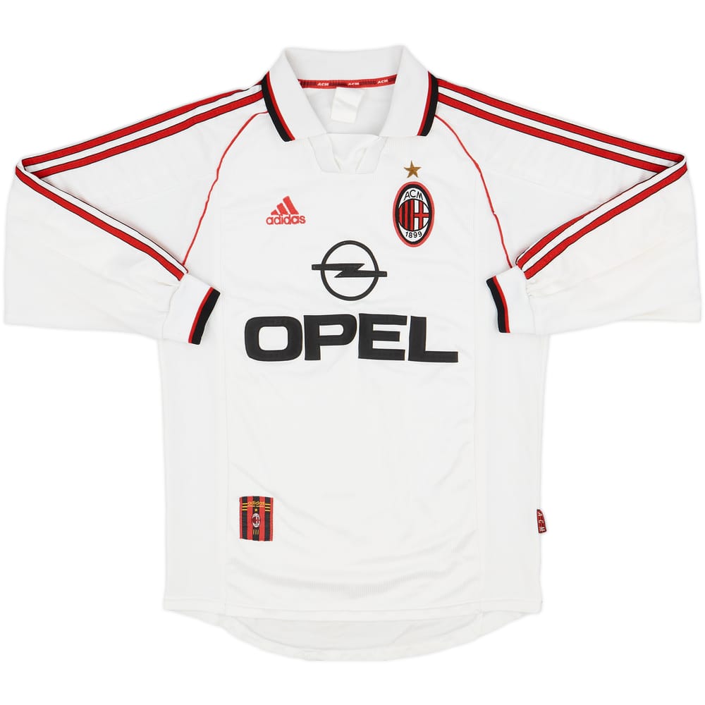 1998-99 AC Milan Away L/S Shirt - 7/10 - (M)
