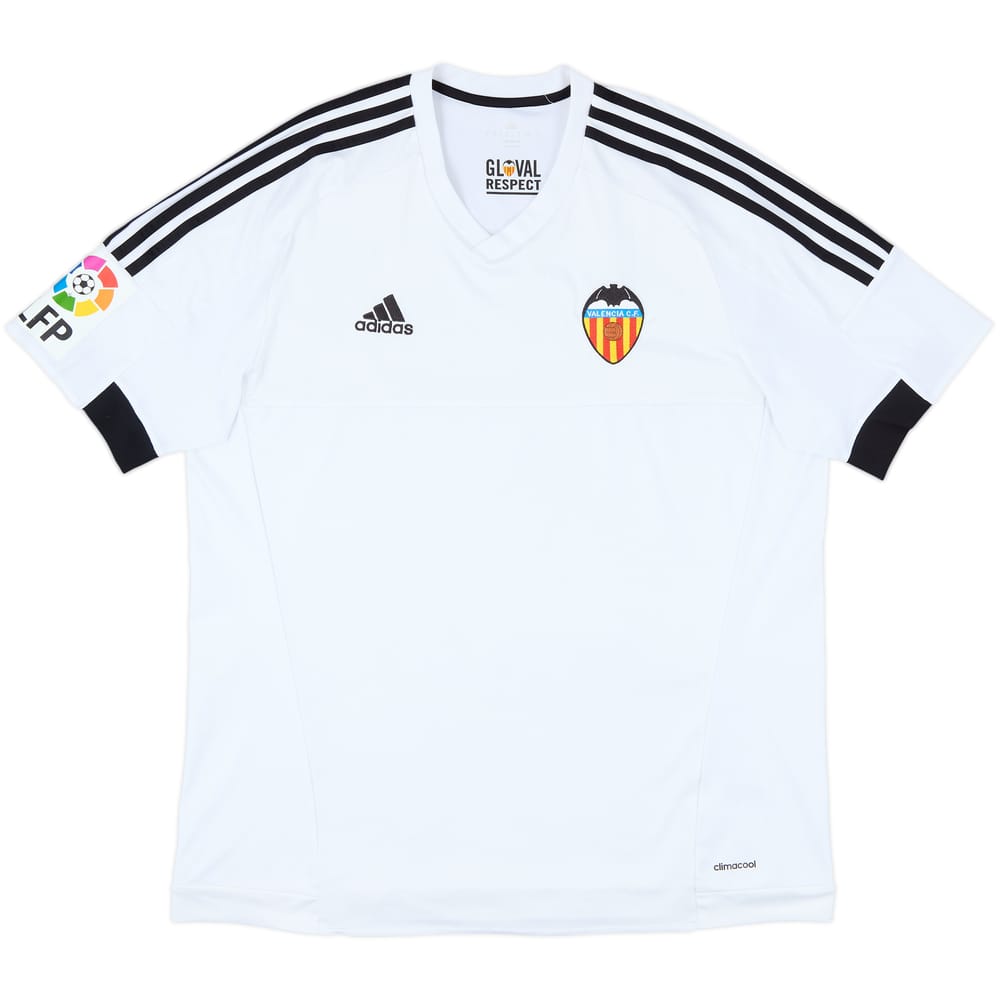 2015-16 Valencia Home Shirt - 7/10 - (XL)