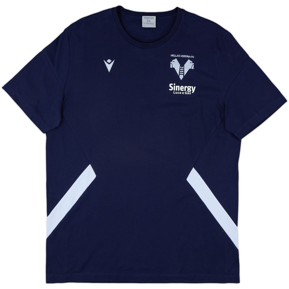 2022-23 Hellas Verona Macron Training Shirt - 8/10 - (XXL)