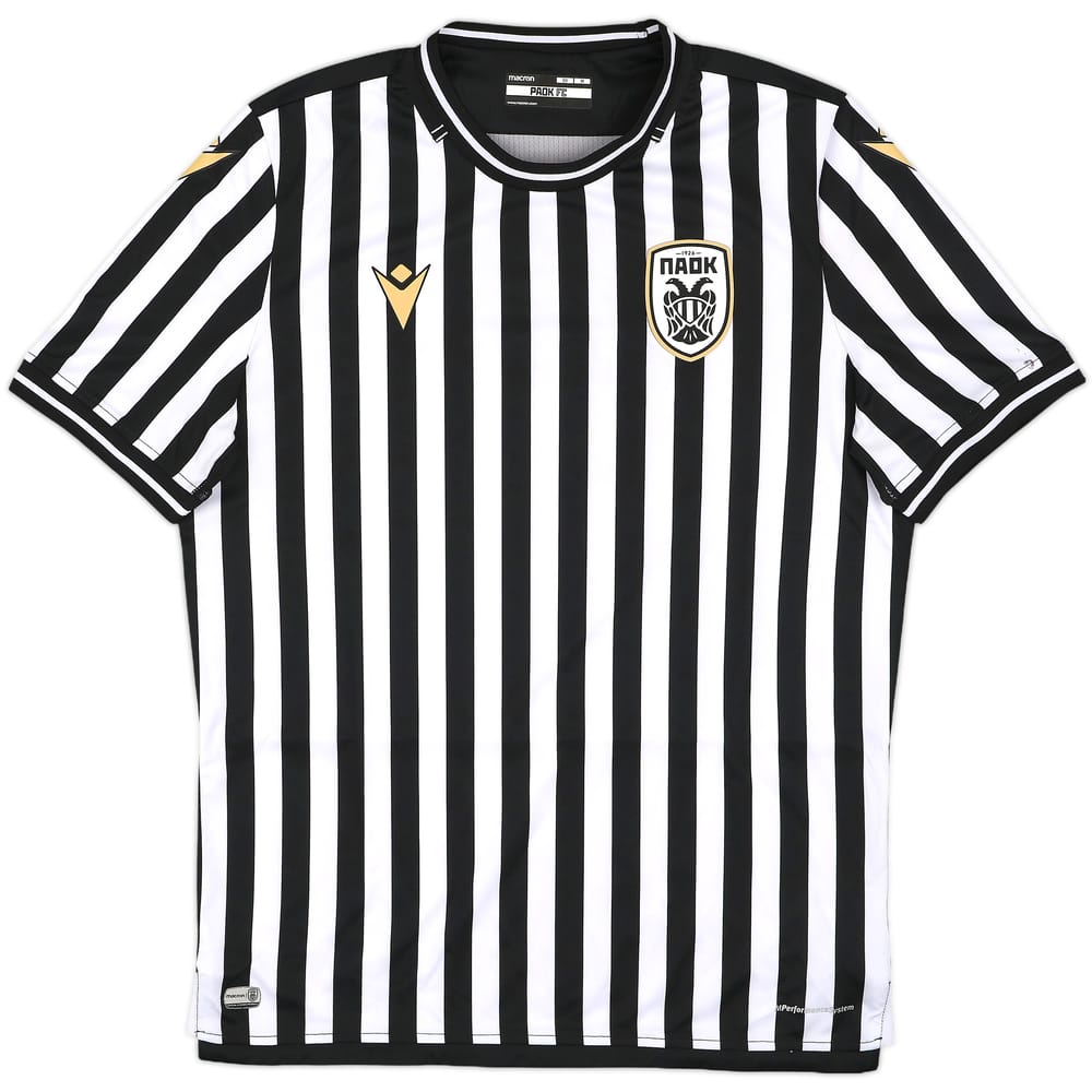 2020-21 PAOK Home Shirt - 8/10 - (M)