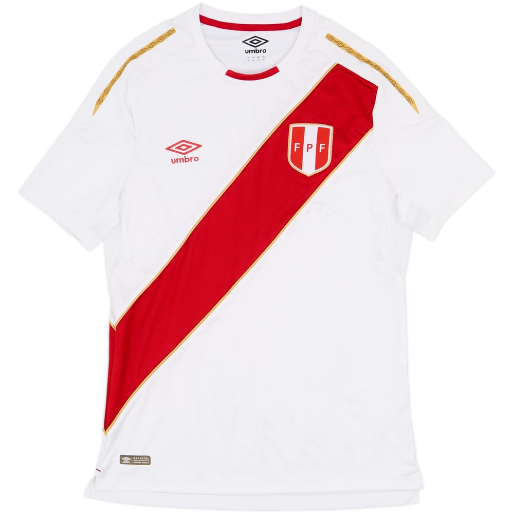 2018 Peru Home Shirt - 6/10 - (M)