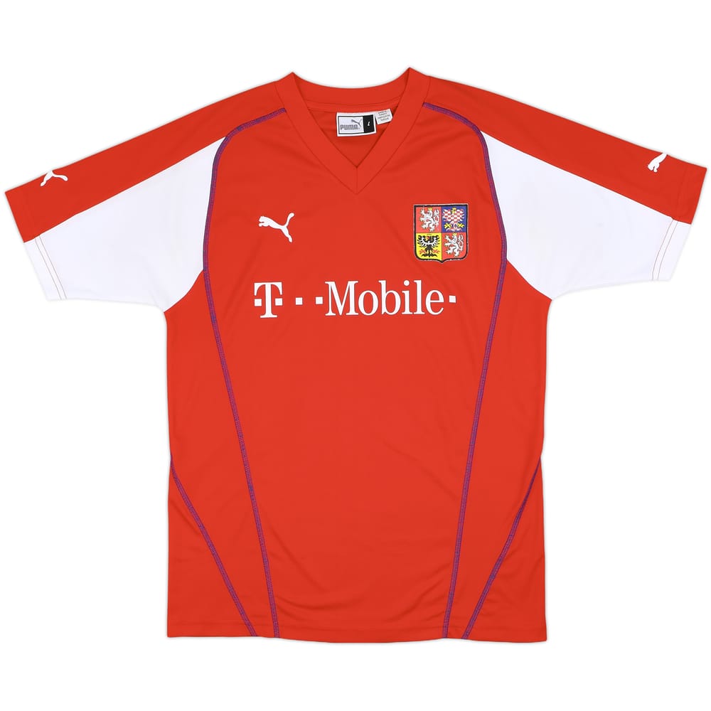 2003-04 Czech Republic Home Shirt - 8/10 - (L)