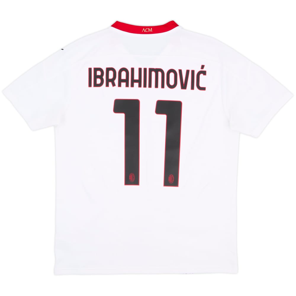 2020-21 AC Milan Away Shirt Ibrahimovic #11 - 10/10 - (L)