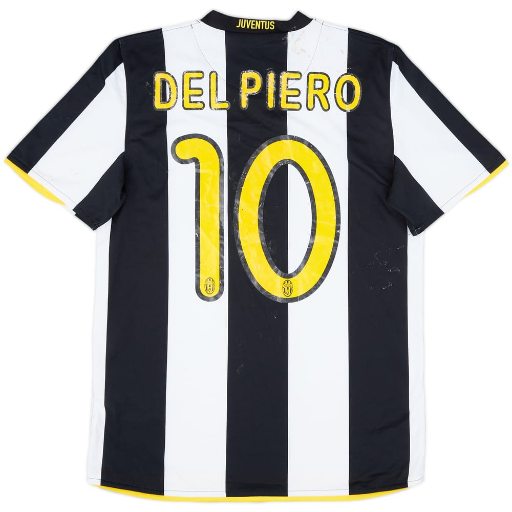 2008-09 Juventus Home Shirt Del Piero #10 - 4/10 - (S)