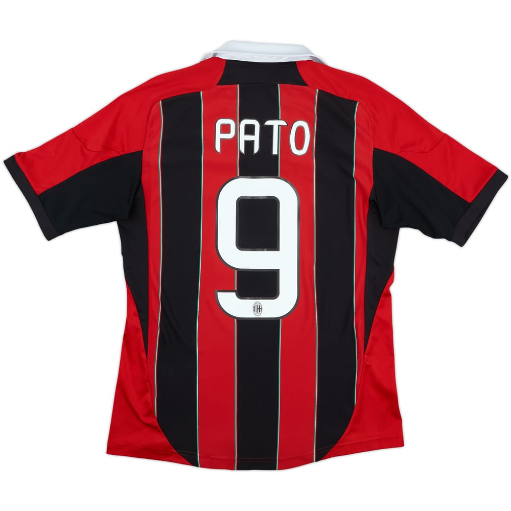 2012-13 AC Milan Home Shirt Pato #9 - 7/10 - (M)
