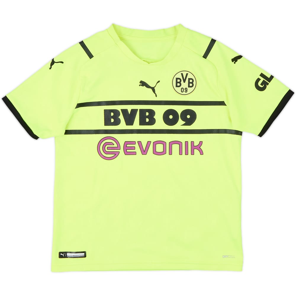 2021-22 Borussia Dortmund European Home Shirt - 8/10 - (S.Boys)