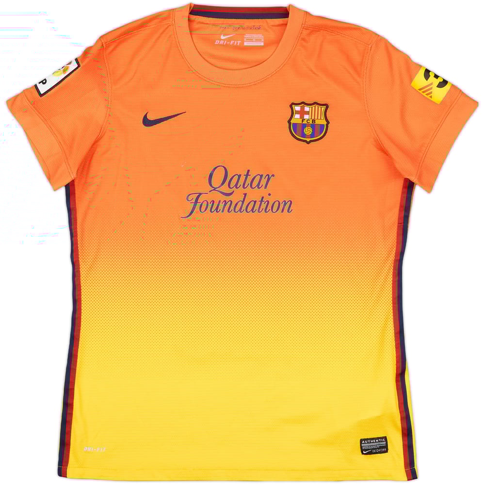 2012-13 Barcelona Away Shirt - 8/10 - (Women's M)