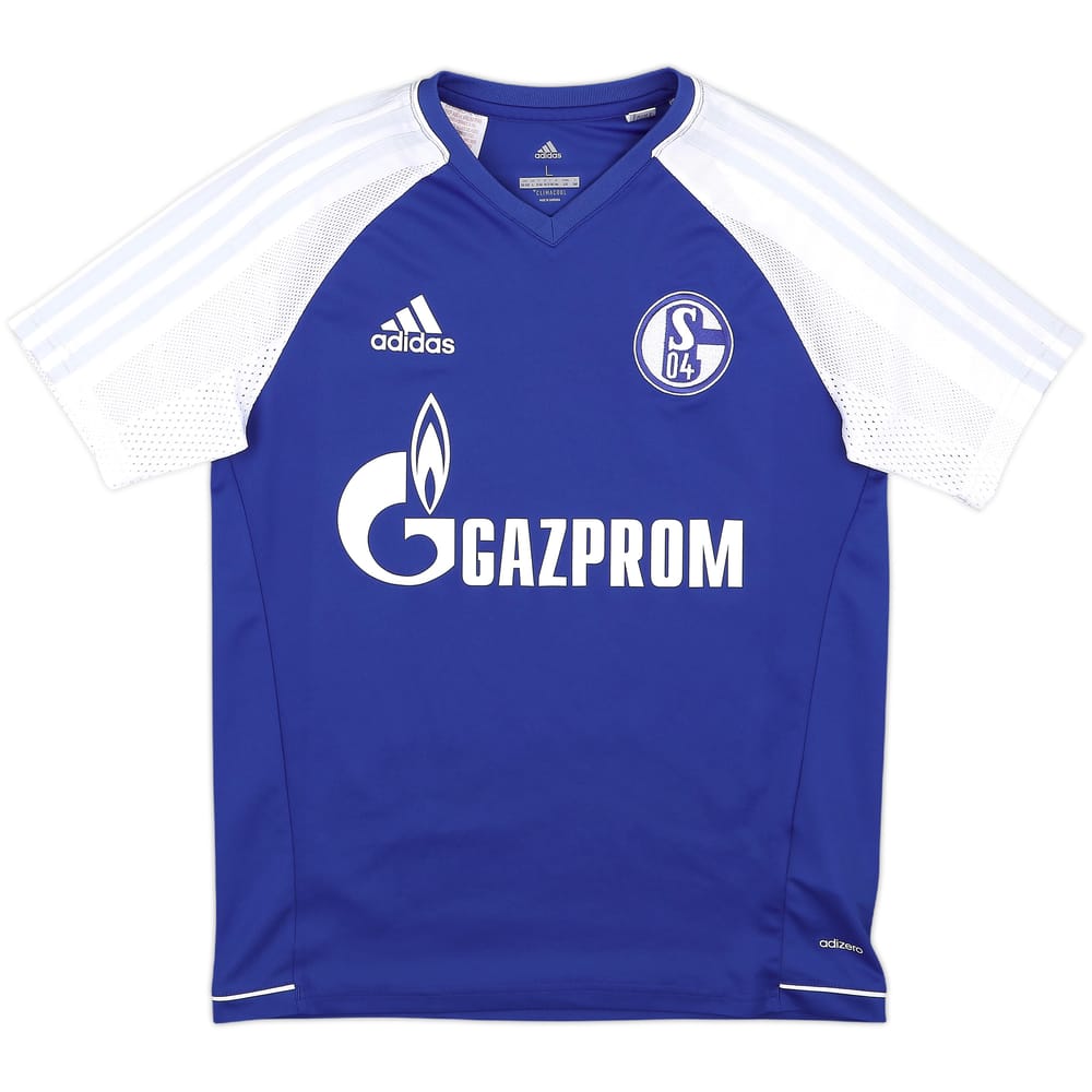 2017-18 Schalke adidas Training Shirt - 10/10 - (L.Boys)