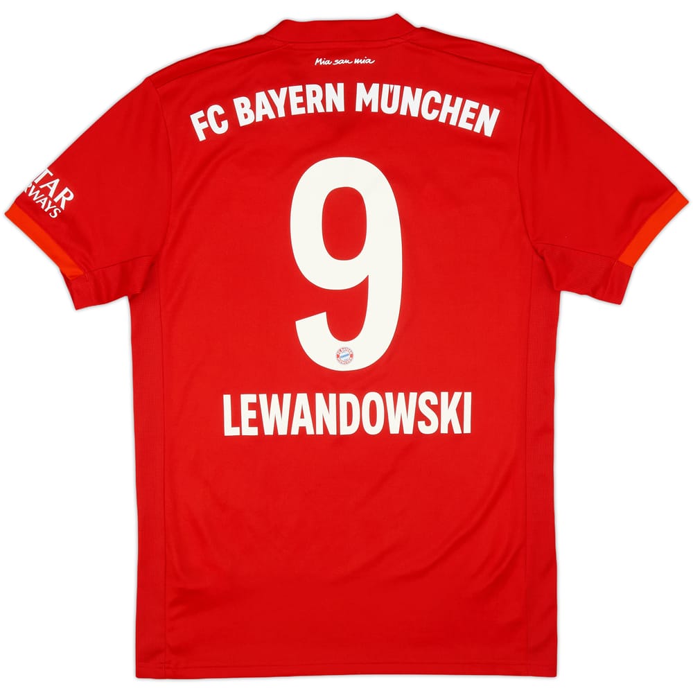 2019-20 Bayern Munich Home Shirt Lewandowski #9 - 8/10 - (S)